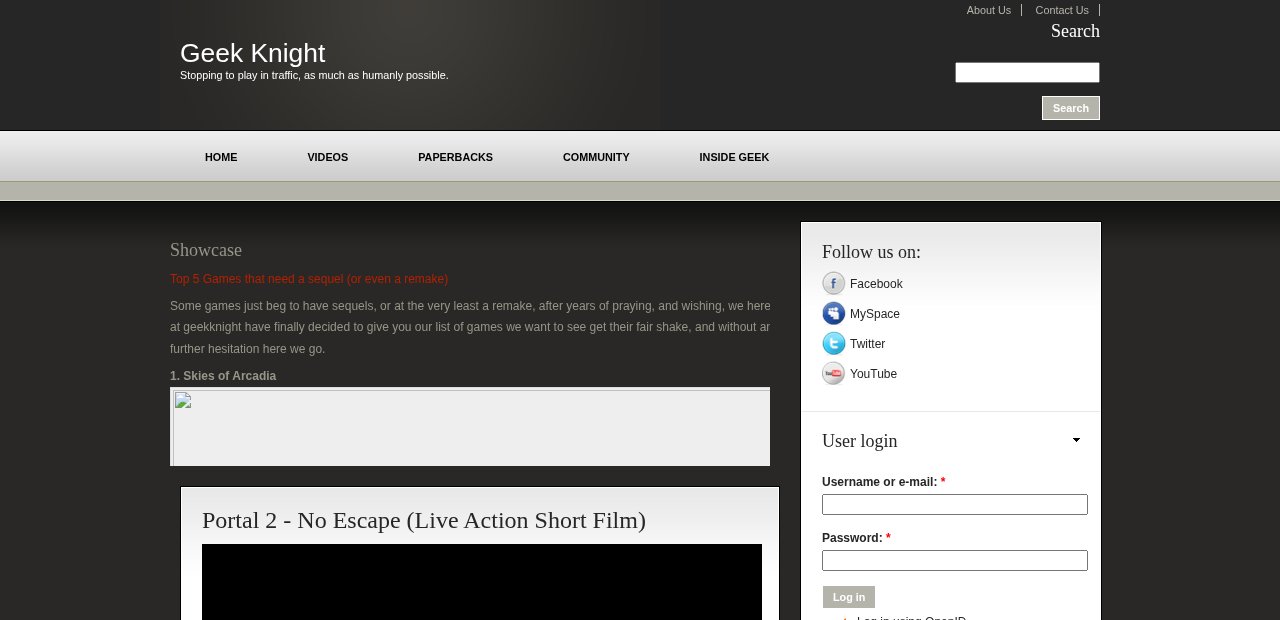GeekKnight 2011 — early CMS era