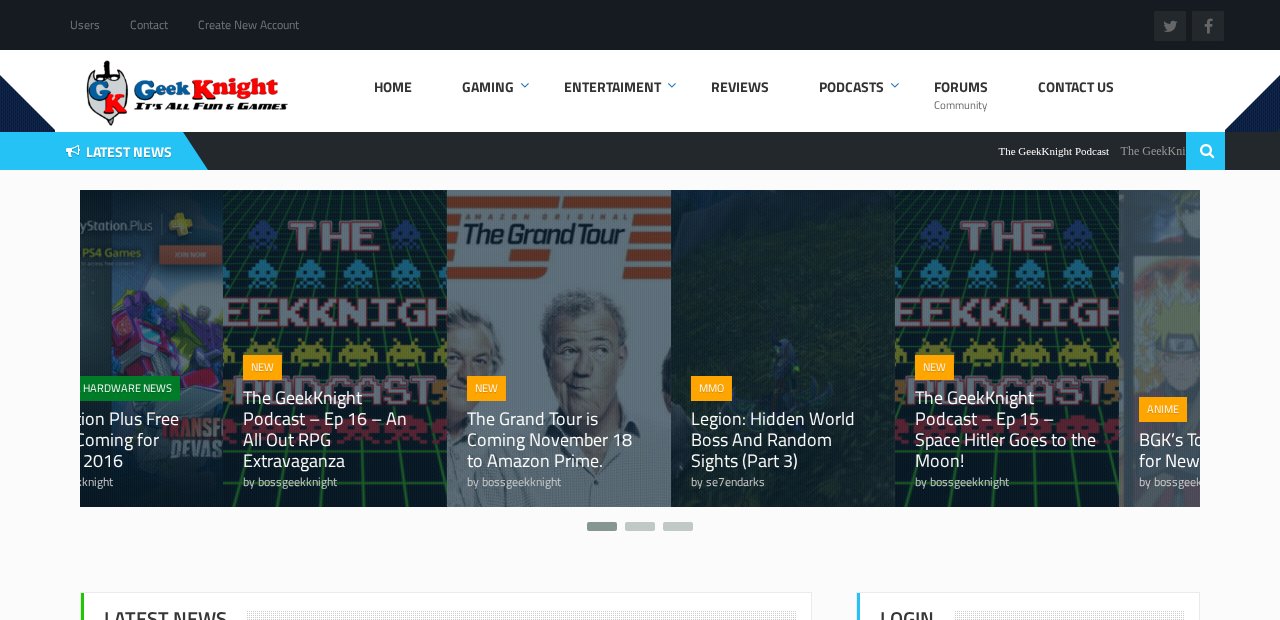GeekKnight 2016 — full WordPress era